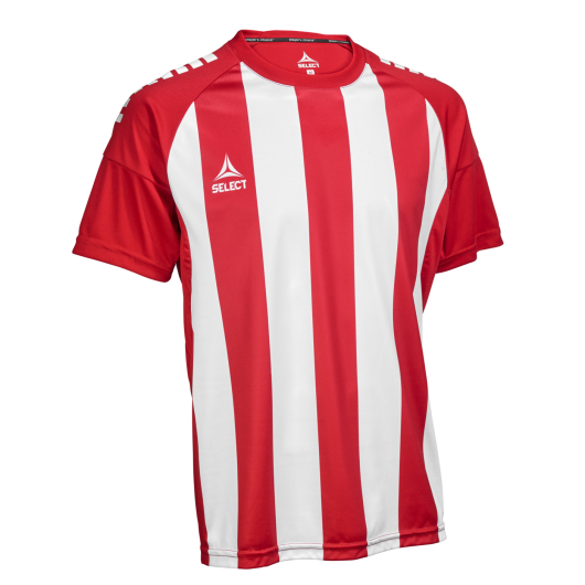 Футболка SELECT Spain v25 player shirt striped s/s Red- White